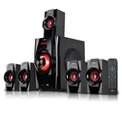 Befree Sound 5.1 Channel Surround Bluetooth Speaker System- Red. Fixed Price $110.13.