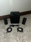 Vizio 4.1 Surround Sound System. Comes With Remote. No 32 Bar Included. Fixed Price $50.00.
