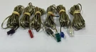 6 Pieces Speaker Cables With Connectors For Samsung Home Cinema Theater. Fixed Price $17.95.