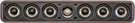 Polk Sig Elite ES35 Brown Slim Center Channel Speaker. Fixed Price $399.00.