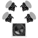 Osd 3" In-ceiling Speaker Pair (2X) & 8" In-wall Home Theater Subwoofer Bundle. Fixed Price $174.99.