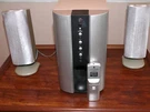 Durabrand Home Theater System 2.1 Channel HT-377 W Speakers & Remote. Fixed Price $75.00.
