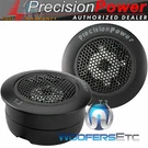 Precision Power T.2 100W Rms Niobium Micro 1" Dome Tweeters Built In Crossovers. Fixed Price $23.90.