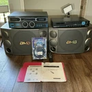 Tested Acesonic AM-898 BDK-2000 Bmb CSX-1000SE Karaoke Bundle 600W Working. Fixed Price $699.99.