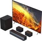 5.1 Virtual Surround Sound Bar, 320W Home Theater System With Adjustabl. Fixed Price $110.13.