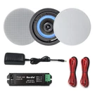 2X Herdio 160W Way Flush Mount Bluetooth Kitchen Ceiling Speakers For Bedroom. Fixed Price $61.89.