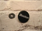 Boston Speaker Logo Round Badge...pulled From CR-2 Centre. Fixed Price $10.86.