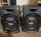 Sony SS-SHAKE30 Speaker Giant Bass Party Subwoofers Loud Left Right Set 2. Fixed Price $370.00.