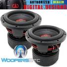 Dd Audio 608F-D2 8" 3000W Dual 2-OHM Super Tuned Subwoofers Bass Speakers New. Fixed Price $498.00.