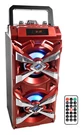 Nyc Acoustics X-tower Dual 4" Bluetooth Speaker W/ Sound Activated Led's+remote. Fixed Price $23.95.
