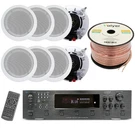 Vaiyer Channel 6000 Bluetooth Home Theater W/ 8 X 5.25" In-ceiling Speakers. Fixed Price $604.99.
