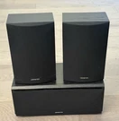 Onkyo SKC-520C & SKM-520S Surround Sound Stereo Speaker 130W 8 OHM-3 Pcs-tested. Fixed Price $99.00.