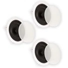 Theater Solutions TS65C Flush Mount Speakers With 6.5" Woofers Ceiling 3 Pack. Fixed Price $73.99.