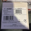 Bose Adaptiq In Wall Speaker Ii -white Code 043567. Fixed Price $220.00.