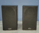 Polk Audio RT15I Bookshelf Wall Mountable Speakers Black Oakwood Veneer. Fixed Price $60.00.