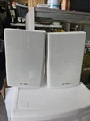 Pair (2) Optimus Speakers Pro X77 40-2077 Max 110W White. Fixed Price $59.45.