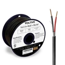 Voltive 16/2 Speaker Wire, In-wall CL3 & Direct Burial, Black, 100FT,. Fixed Price $68.99.