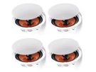 4PCS 8 Ceiling Speakers 100W Flush Mount & In-wall. Fixed Price $79.93.