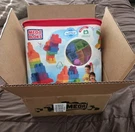 Mega Bloks DCH63 Big Building Bag - 80 Piece, Ages 1+. Fixed Price $10.00.