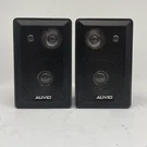 Auvio 100W X 2 3-WAY Indoor/outdoor Speakers One Pair 4000016 Water Resistant. Fixed Price $20.35.