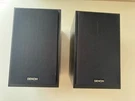 Denon SC-M41 Bookshelf Speakers Pair Black 6 Ohm Tested Working. Fixed Price $104.99.