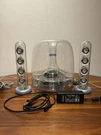 Harman Kardon Soundsticks Ii 2.1 Speaker System Clear Subwoofer Tested Working. Fixed Price $90.00.