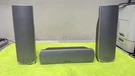 2X Panasonic SB-FS931 Front 1X SB-PC930 Center Speakers 70W Max In Silver Pics. Fixed Price $55.00.