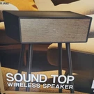 Bass Jaxx Sound Top Wireless Bluetooth Speaker, Fm Radio, 8W, Removable Legs. Fixed Price $12.99.