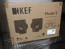 Kef Two-way Satellite Speakers Pair Silver 5CH Surround Sound.. Fixed Price $549.00.