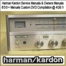 Harman Kardon Service Manuals Receiver Tuner Amp Vintage Repair Computer Dvd !. Fixed Price $12.97.