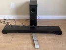 Yamaha YSP-CU3300 Sound Projector With Built Integrated Amp And Subwoofer. Fixed Price $395.85.