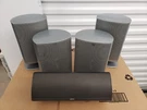 Jamo 5.0 Surround Sound Speakers Of For 5.1 Home Theater Setup. Fixed Price $199.99.