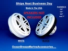 Jl Audio 7.7" Marine Series (2) Boat Speaker Spacer Rings King Starboard. Fixed Price $45.00.
