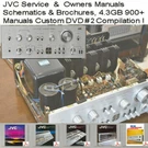 Jvc Service Manuals & Owners, Amplifier Receiver Tuner, Audio, Computer Dvd. Fixed Price $12.97.