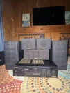 Kenwood KR-300HT Surround Sound Receiver Set With 5.0 Wired Speakers. Fixed Price $200.00.