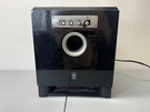 Yamaha YST-SW015 Powered Subwoofer Home Theater Audio Bass Vintage Damage. Fixed Price $89.99.