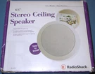 Radioshack 6.5" Stereo Dual Tweeter Ceiling Wall Speaker 40-4097 *open Box, New*. Fixed Price $40.00.