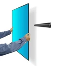 Auoace No Stud Tv Mount, To Inch Drywall 32" 75", Black. Fixed Price $59.99.