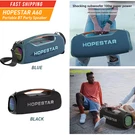 Hopestar Portable Bluetooth Speaker Partybox Wireless Rechargeable Loud. Fixed Price $279.99.