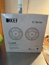 Kef CI160ER In-ceiling Speakers (pair). Fixed Price $245.00.