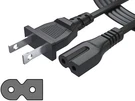 2 Pin Ac Cord For Mirage MM-6 And MM-8 Powered Subwoofers New. Fixed Price $7.45.