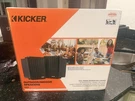 Kicker KB6B Indoor/outdoor Speakers -pair Weatherproof Black Open Box New. Fixed Price $125.00.