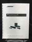 Bose Soundtouch 120 Home Theater System Owners Manual User Guide Instructions. Fixed Price $17.99.