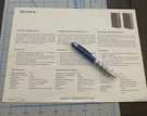 Original Sony SS-23 Speaker Spec Sheet Vintage. Fixed Price $9.74.