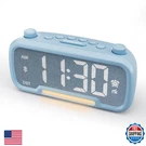 Mesqool Digital Alarm Clock With 2 Usb Chargers,bluetooth Speaker, Fm Radio,nigh. Fixed Price $40.43.