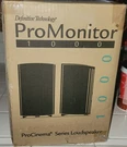 Definitive Technology Promonitor 1000 Genuine Bookshelf (1) Speaker Black. Fixed Price $225.00.
