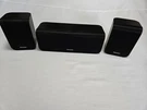 Pioneer Surround Sound (3) Speaker Set S-FCRW2900-K Black Tested & Working. Fixed Price $29.99.