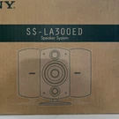Sony SS-LA300ED Ultimate Luxury Speakers System Silver Metal With Stand ( Each ). Fixed Price $360.00.
