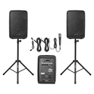 Vevor 2 8 In Speakers Portable System 300W Mixer Bluetooth Mic For Dj Party. Fixed Price $275.90.