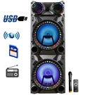 Befree Sound Rechargeable Bluetooth 12INCH Double Subwoofer Portable Party. Fixed Price $183.97.